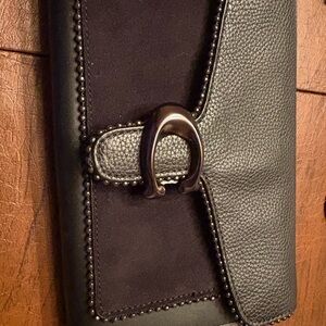 Coach Black and Brown Crossbody Bag